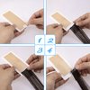 Kachanaa 120 Pieces Lace Front Wig Tape Double Sided Adhesive Waterproof Lace Glue for Front Lace Wig Tape in Hair Extension (Blue)