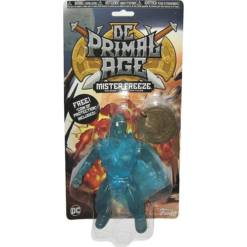 DC Primal Age "Ice Mode Mister Freeze Fully Transparent 5 1/2-inch Action Figure York Comic Con 2018 Exclusive