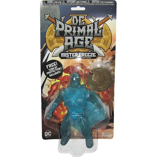 DC Primal Age "Ice Mode Mister Freeze Fully Transparent 5 1/2-inch Action Figure York Comic Con 2018 Exclusive