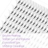 Premade Fans Eyelash Extensions 180 Fans Pointy Thin Base 8D C Curl Premade Lash Extensions Fans EMEDA Pre Fanned Volume Lash Extensions (8D 0.07 C 12mm)