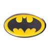 DC Batman Logo Colored Pewter Lapel Pin,Silver,1"
