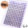 Lash Clusters Natural Lash Extensions Invisible Band Waterproof 8-16mm Cluster Eyelash Extensions Wispy Eyelash Clusters Individual Lashes Cluster Lashes by ALICE