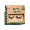 KISS Sister Nature False Eyelashes, 'Dawn', 12 mm, 100% Natural Hair, Recyclable Paper Box, Printed with Soy Ink, Cruelty Free, Vegan, Includes 1 Pair of Reusable Strip Lashes