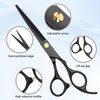 Hair Cutting Scissors Kit, Professional Barber Shears Set with Hair Scissors Thinning Shears, Tijeras para Cortar Cabello Haircutting Sheers Hair Cut Blending Salon Scissor for Men Women Pet