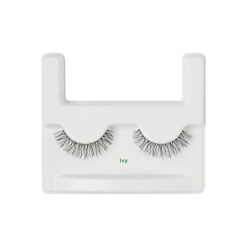KISS Sister Nature Vegan, False Eyelashes, 'Ivy', 14 mm, Includes 1 Pair Of Lash, Contact Lens Friendly, Easy to Apply, Reusable Strip Lashes