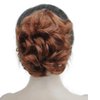 Wiginway Hair Ponytail Hair Piece for Women Ponytail, Clip in/on Hair Pieces, Curly Wavy Hair Extensions, Copper Red
