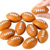 CIGOCIVI 10 Packs Mini Foam Footballs, Football Toys Xmas Christmas Party Favors Gifts, Decorations for Kids (2.17in)