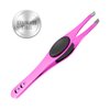 Professional Eyebrow Tweezers for Women Men, Tweezers Precision, Sharp, Slanted Tweezer for Eyebrow Plucking, Ingrown Hair, Facial Hair Removal, Wig, Brows and More, Medical Grade Stainless Steel