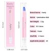 Kaely 2Pcs Cream Eye Shadow Brightener Sticks Set for Eyes Waterproof, Violet & Royal Blue Shimmer Cream Eyeshadow Applicator Stick Long Lasting Pigmented Eye Makeup sombras en crema para ojos 9+13