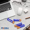 PKCELL AAA LR03 Batteries, 1.5V Triple A Alkaline Battery AAA Batteries 12 Pack for Keyboards Clocks Toys Remote Controls (10-Year Shelf Life)