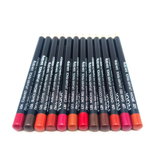 Nabi 12 Pieces, 12 Colors Lip Liner