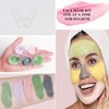 Clay Mask Set 20 Pods, Face Mask Skin Care，Green Tea, Turmeric, Dead Sea Mud, Rose, 24K Gold, Eggplant, Avocado, Mud Mask Deep Pore Cleansing Acne Blackhead Removal, Men & Women Facial Mask .