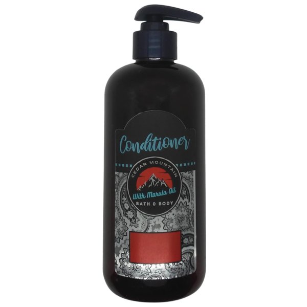 Black Canyon Home and Body Cedar Mountain Berry Shortcake & Whipped Cream Scented Hair Conditioner with Marula Oil, 16 Oz