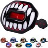 Oral Mart Vampire Fangs Football Mouth Guard - Lip Guard Mouthpiece | Lip Protector Mouthguard (Detachable Strap Included)