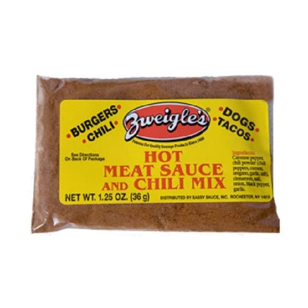 Zweigle's Hot Meat Sauce and Chili Mix