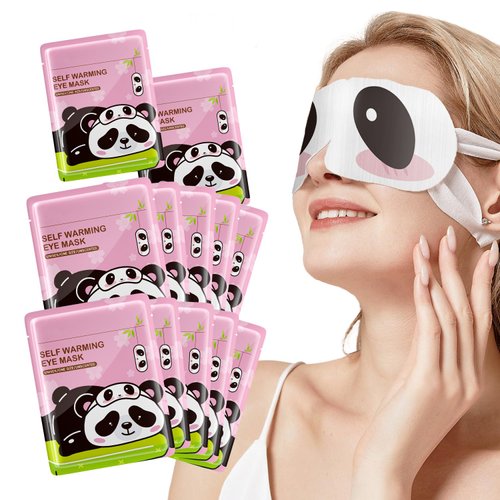 Steam Eye Mask - Christmas Gifts for Women, Christmas Gifts for Mom - SPA Warm Compress for Eyes Sleep Mask, Soothing Moist Heat Eye Masks, Travel Essentials & Relaxation Gifts 12 Pack