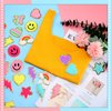 Yilloog 24 Pcs Chenille Patches Cute Iron on Patches Rainbow Heart Smile Face Castle Anchor Star Patches Applique Sew on Patches for Jackets Clothing Fabric(Fresh Style)