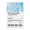 SOME BY MI Real Hyaluron Hydra Care Mask - Pack of 10 - Made from Hyaluronic Acid for Dry and Oily Skin - Daily Vegan Korean Sheet Mask for Skin Moisturizing and Hydrating - Korean Skin Care