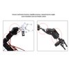 Mechanical Arm, 6DOF Robot Arm, Full Metal Programmable Robot Mechanical Arm Clamp Claw Kit, Desktop Manipulator Robot with Feedback of Servo Parameter, Industrial Robot Parts