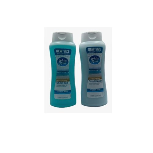 New size Bigger value white Rain moisturizing shampoo conditioner set