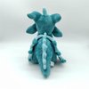 EASELR Wings of Fire Dragon Plush Toy Rainwing Dragon Stuffed Animals Pterosaur Plush Flying Dragon Pillow Plushies Gifts for Fans Kids Boys Girls (seawing)