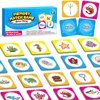 Aizweb Match Game,Memory Game,40 Pcs Toddler Card Games for Boys Girls Kids Ages 3 4 5 6,Flash Cards for Preschool Kindergarten Learning Activities,Educational Toys Homechool Supplies