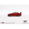 True Scale Miniatures Model Car Compatible with Nissan GT-R Tommykaira R RZ Edition Red 1/64 Diecast Model Car MGT00543