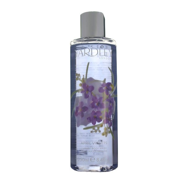 Yardley April Violets Luxury Body Wash 250ml
