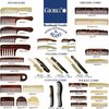 Giorgio G27 Handmade All Fine Tooth Pocket Comb, Hair Comb Straightener for Everyday Grooming Styling Hair, Mustache and Beard for Men Women and Kids, Use Dry or with Balms, Saw Cut and Polished