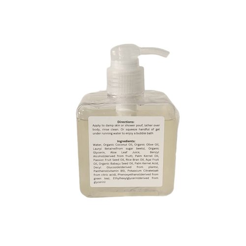 Tobacco & Bay Leaf Organic Body Wash (8 oz Bottle)
