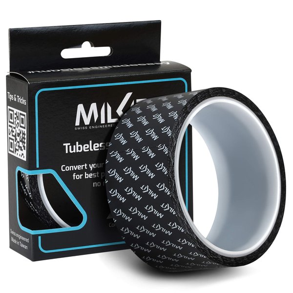 milKit Tubeless Rim Tape - 11yd (10m) Rim Strip Roll - Extra Strong Bicycle Rim Tape 21mm -25mm - 29mm - 32mm Available Widths (32mm)