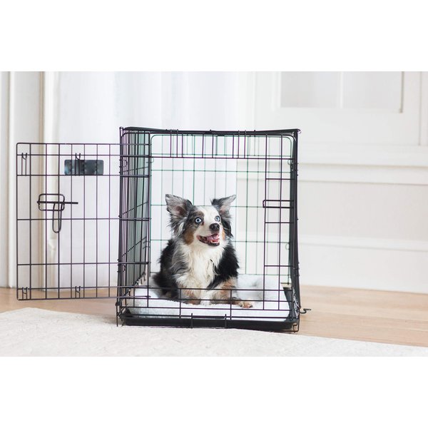 Precision Pet SnooZZy Sheepskin Bolster Crate Mat, for 30-32' Crates white