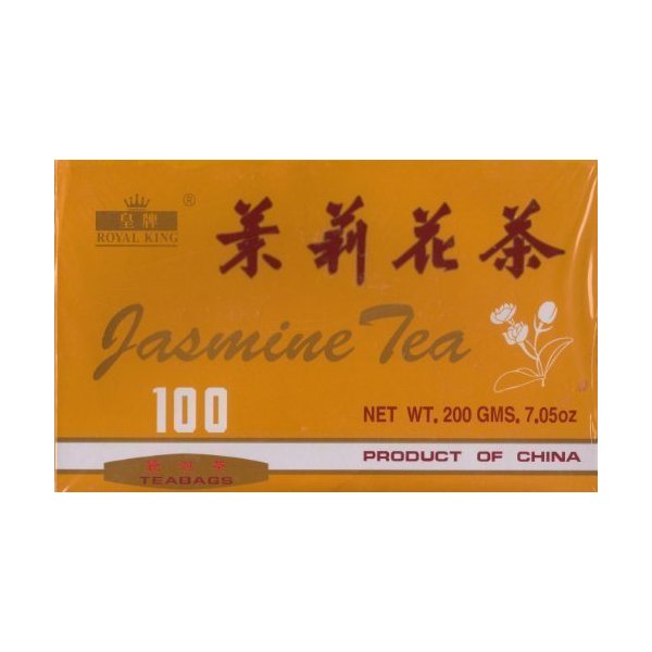 Royal King Jasmine Tea - 100 Tea Bags by N/A