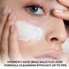 Salicylic Acid Face Cleanser, Daily Gentle Acne Cleansing Face Wash for Acne, Pore, Blackheads, Breakouts, Cleansing Gel for Oily & Sensitive Skin, 5.07 FL OZ