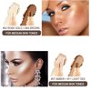 LIFUS Face Cream Contour Stick Bronzer Stick Highlighter Stick Illuminator Makeup Glow Kit,Long Lasting Highly Piamented Skin Brighten Shadow Contour Bronzer Highlighter Powder Pen Pencil-F2