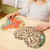 Melissa & Doug Stained Glass Made Easy Activity Kit: Butterfly - 140+ Stickers - Kids Sticker Stained Glass Craft Kit; Sun Catchers For Kids Ages 5+