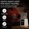Baby Bottle Warmers, Goard Fast Bottle Warmers for Breastmilk, Formula with Smart Temperature Control, Thermostat Nutri Baby Milk Warmer with Thaw, Night Light for All Bottles