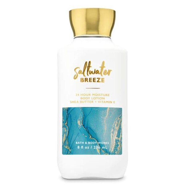 Bath and Body Works Saltwater Breeze Body Lotion 8 Ounce Full Size