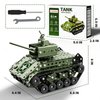 Lucky Doug STEM Building Projects Model Army Tank Set - 284 Pieces STEM Project Building Toys for Kids Ages 8-12, Assembly Science Kit Educational Toys Gift for Kids Boys 7 8 9 10 11 12-16 Years Old