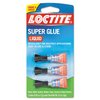 Loctite Super Glue, 0.11 Oz, Dries Clear, 3/Pack