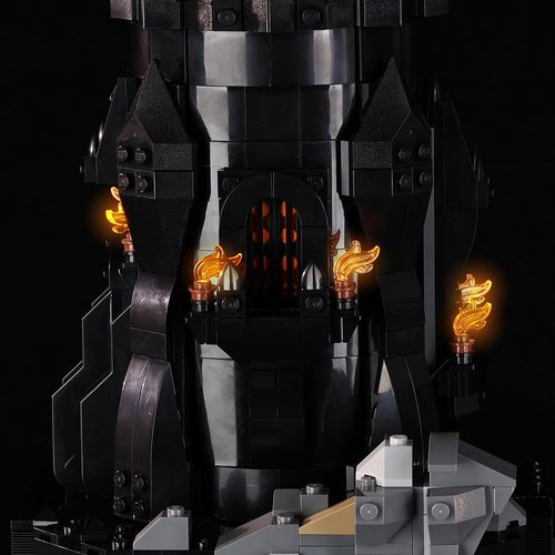 Lighting Kit for Barad-dur 10333, Decoration LED Lights for Icons Lord of The Rings Building Blocks Model (Not Include The Lego Set)