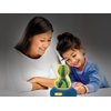 Lexibook - Dinosaur Nightlight Alarm Clock, Clock, Alarm Clock for Boys and Girls, Snooze, Blue/Green - RL800DINO