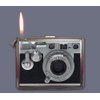 Vintage Retro Camera Cigarette Case Lighter or Wallet Business Card Holder