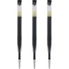 Pilot Dr. Grip Center of Gravity Ballpoint Pen Refills, Medium Point, Black Ink, 3 Packs of 2 Refills (6 Refills Total)