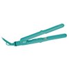 Iso Beauty Newest Turbo Silk Edition 1” Scratch resistant Titanium Plates Hair Straightener Flat Iron (Turquoise)