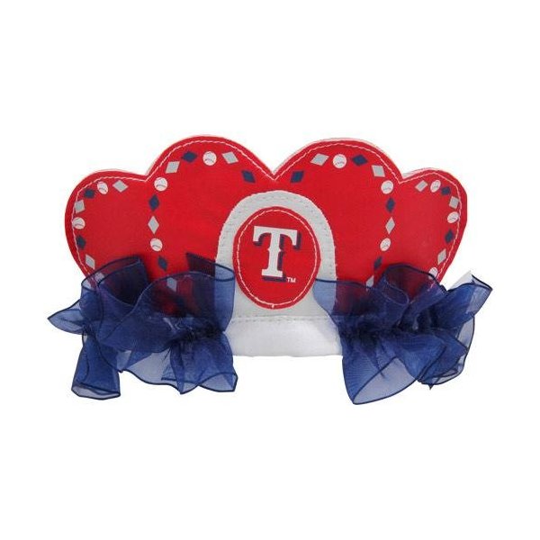 Bleacher Creatures MLB Texas Rangers Princess Tiara, Blue