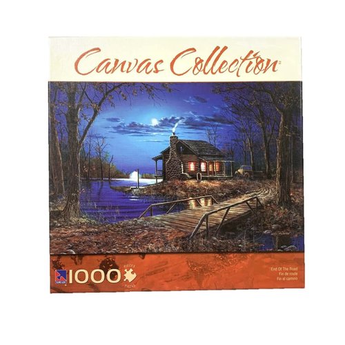 Canvas Collection 1000 Piece Puzzle ~ End of The Road