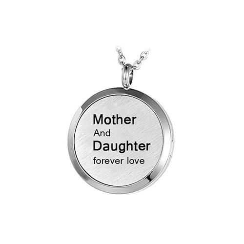 PanQueen Essential Oil Diffuser Necklace Refill Pads Tree of Life Aromatherapy Locket Pendant for Women Stainless Steel Valentines Gift