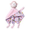 Manhattan Toy Fruity Paws Momo Monkey Baby Soothing Lovie with 100% Natural Rubber Head Teething Toy