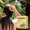 ANIHANA Conditioner Bar for Regular Normal Hair Clean Purifying Natural Healthy Look and Shine Paraben Free Manuka Honey and Vanilla 2.1 oz